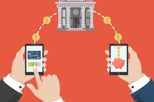 mobile-banking-transaction-vector mobile-banking-transaction-vector